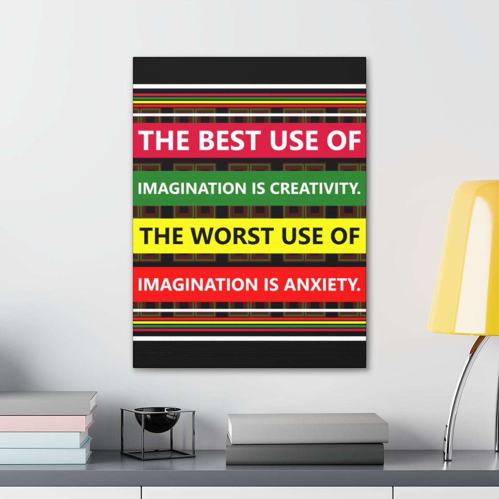 Scripture Walls Inspirational Wall Art Imagination Is Creativity Motivation Wall Decor for Home Office Gym Inspiring Success Quote Print Ready to Hang Unframed-Express Your Love Gifts