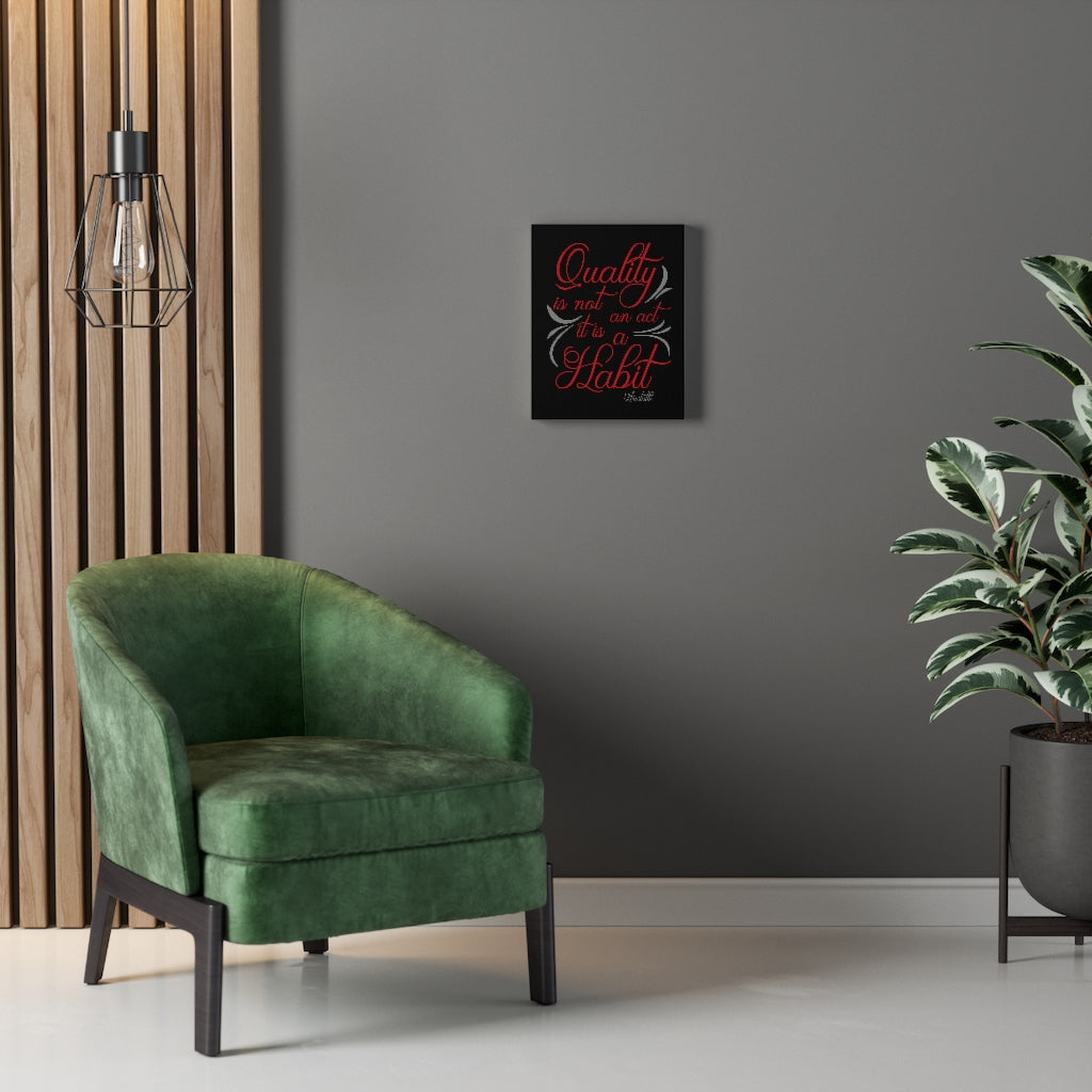 Scripture Walls Inspirational Wall Art It Is A Habit Wall Art Motivational Motto Inspiring Prints Artwork Decor Ready to Hang Unframed-Express Your Love Gifts