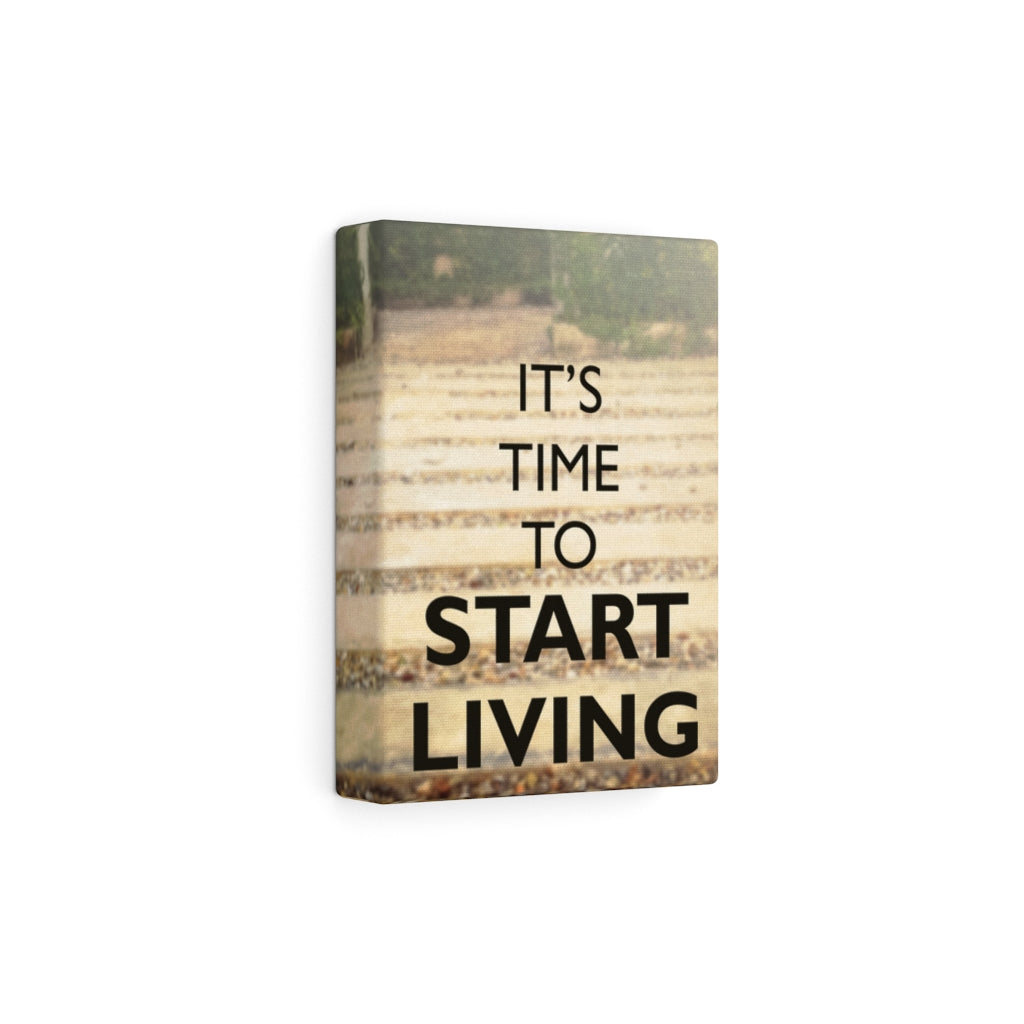 Scripture Walls Inspirational Wall Art Its Time To Start Living Motivational Print Ready to Hang Artwork Unframed-Express Your Love Gifts