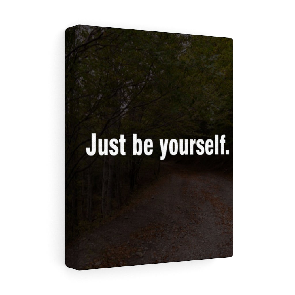 Scripture Walls Inspirational Wall Art Just Be Yourself Motivational Print Ready to Hang Artwork Unframed-Express Your Love Gifts