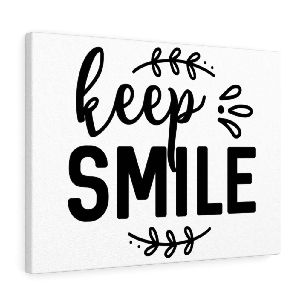 Scripture Walls Inspirational Wall Art Keep Smile Wall Art Motivation Wall Decor for Home Office Gym Inspiring Success Quote Print Ready to Hang Unframed-Express Your Love Gifts