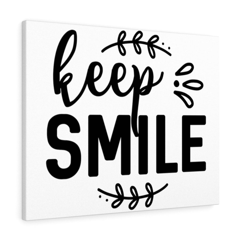 Scripture Walls Inspirational Wall Art Keep Smile Wall Art Motivation Wall Decor for Home Office Gym Inspiring Success Quote Print Ready to Hang Unframed-Express Your Love Gifts