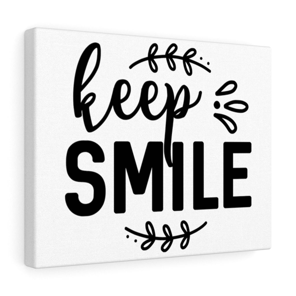 Scripture Walls Inspirational Wall Art Keep Smile Wall Art Motivation Wall Decor for Home Office Gym Inspiring Success Quote Print Ready to Hang Unframed-Express Your Love Gifts