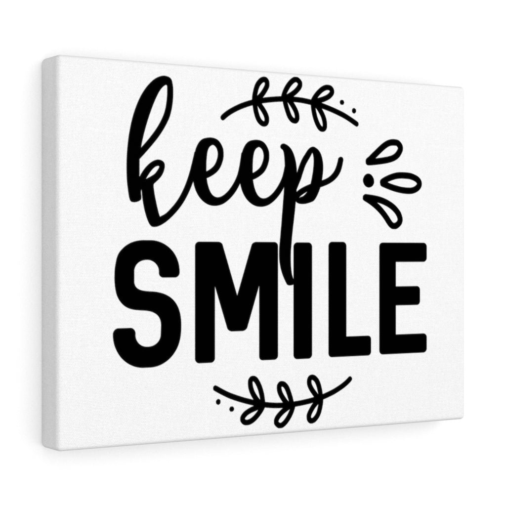 Scripture Walls Inspirational Wall Art Keep Smile Wall Art Motivation Wall Decor for Home Office Gym Inspiring Success Quote Print Ready to Hang Unframed-Express Your Love Gifts