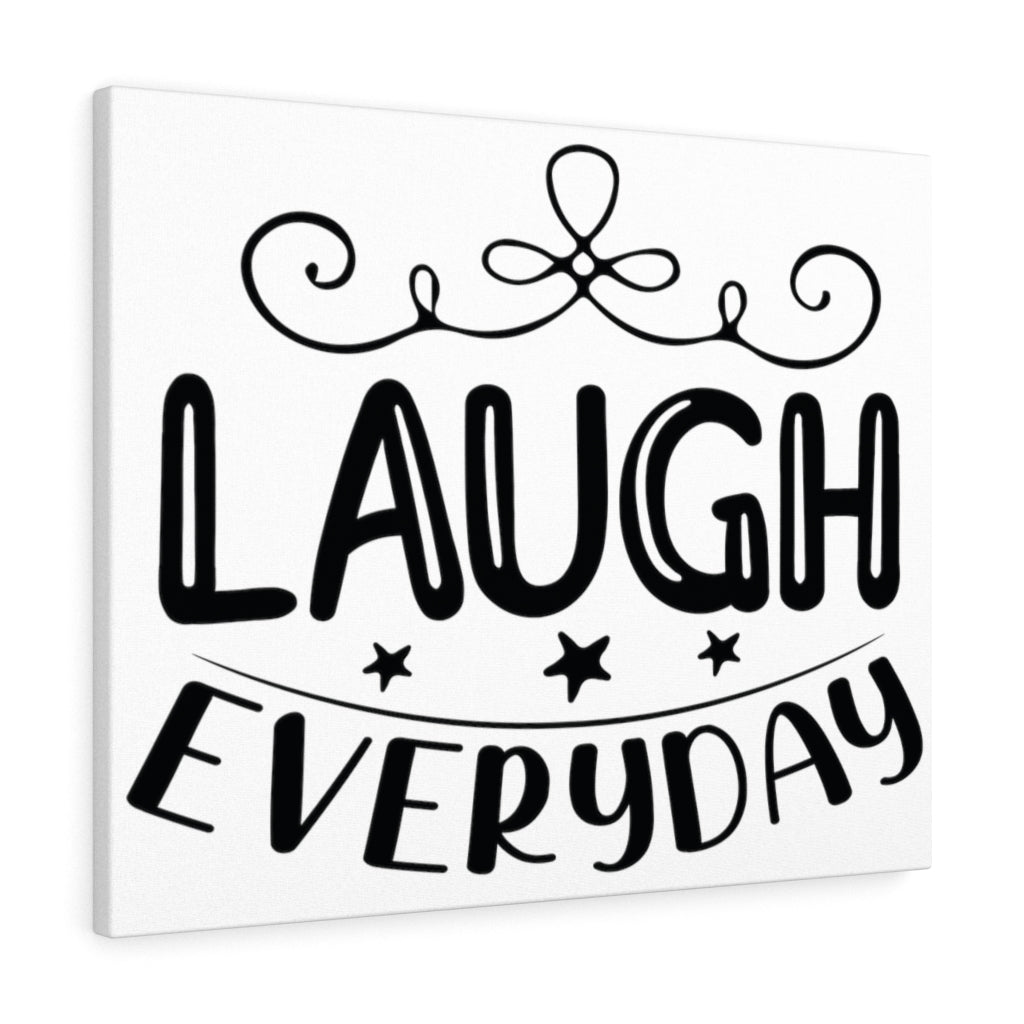 Scripture Walls Inspirational Wall Art Laugh Everyday Wall Art Motivation Wall Decor for Home Office Gym Inspiring Success Quote Print Ready to Hang Unframed-Express Your Love Gifts