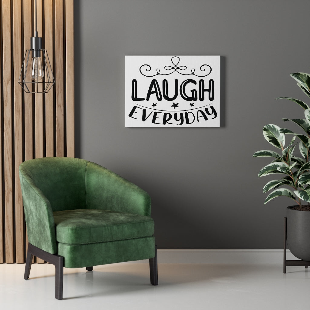 Scripture Walls Inspirational Wall Art Laugh Everyday Wall Art Motivation Wall Decor for Home Office Gym Inspiring Success Quote Print Ready to Hang Unframed-Express Your Love Gifts