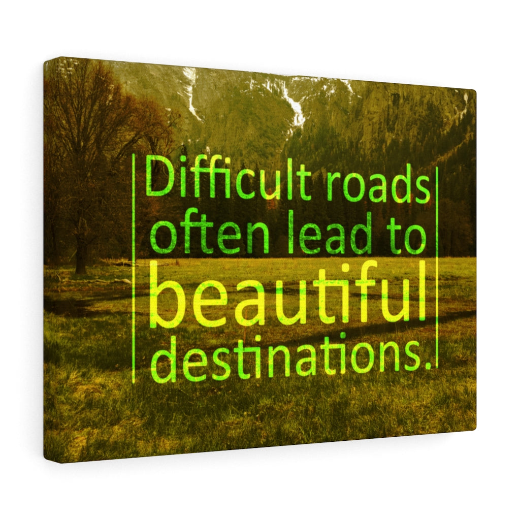 Scripture Walls Inspirational Wall Art Lead To Beautiful Destinations Motivational Print Ready to Hang Artwork Unframed-Express Your Love Gifts
