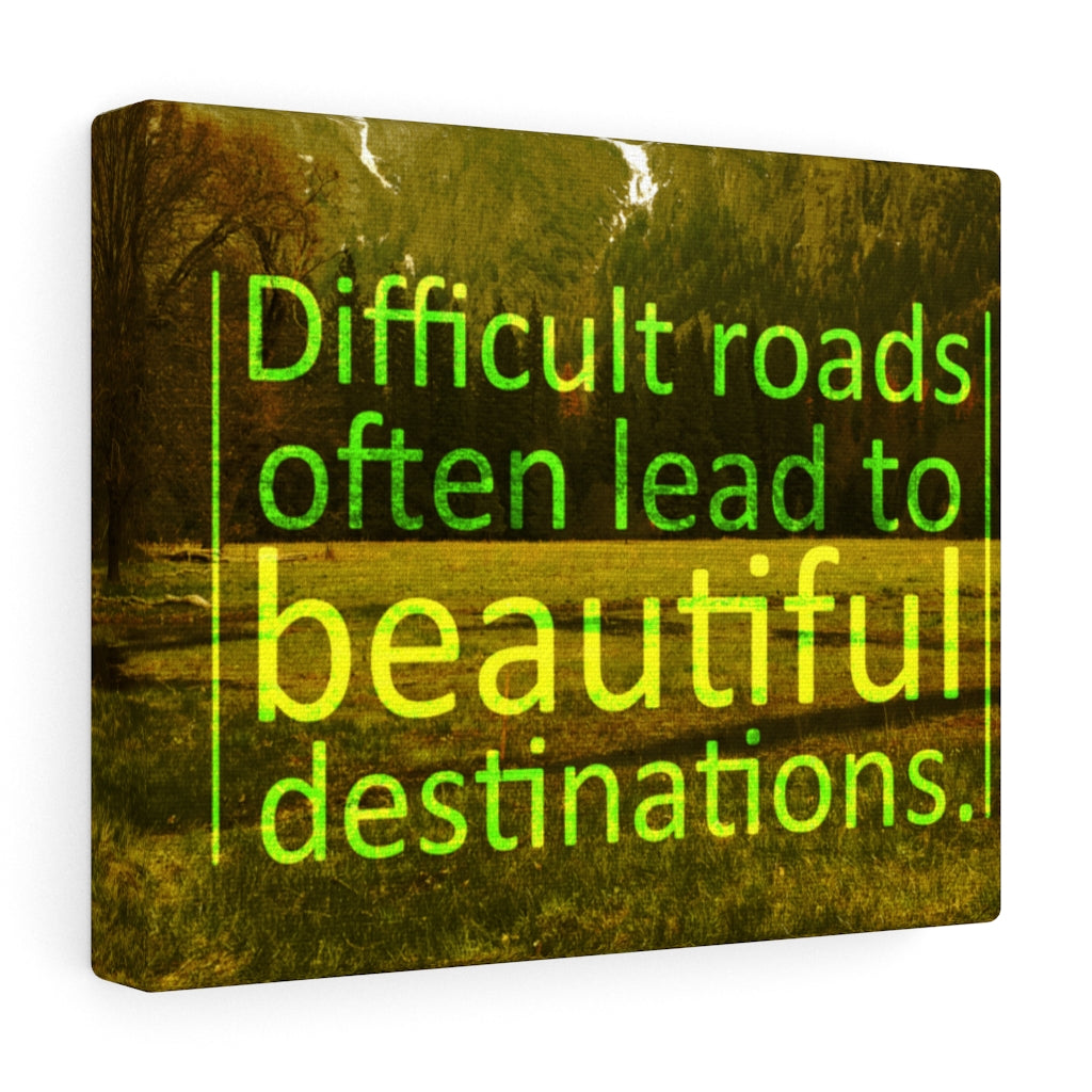 Scripture Walls Inspirational Wall Art Lead To Beautiful Destinations Motivational Print Ready to Hang Artwork Unframed-Express Your Love Gifts