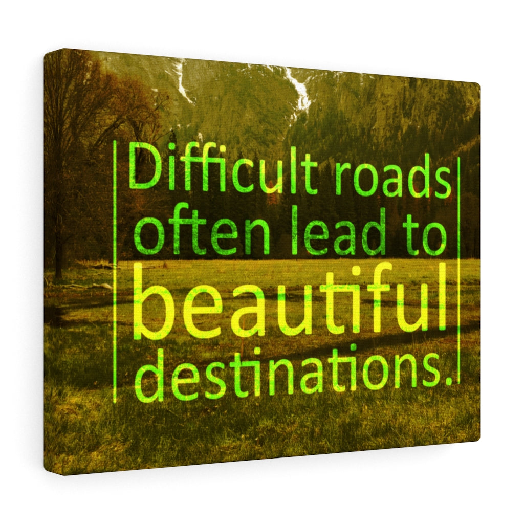 Scripture Walls Inspirational Wall Art Lead To Beautiful Destinations Motivational Print Ready to Hang Artwork Unframed-Express Your Love Gifts
