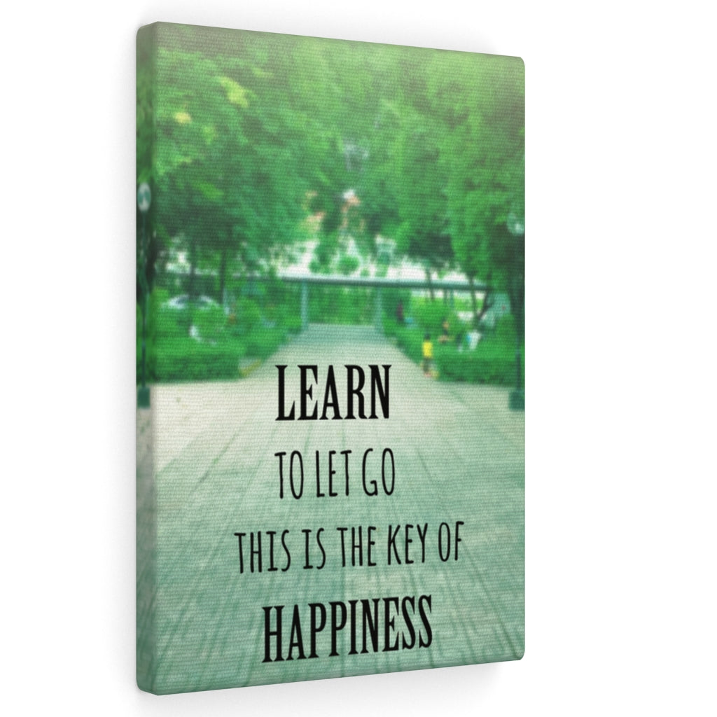 Scripture Walls Inspirational Wall Art Learn To Let Go Motivational Print Ready to Hang Artwork Unframed-Express Your Love Gifts