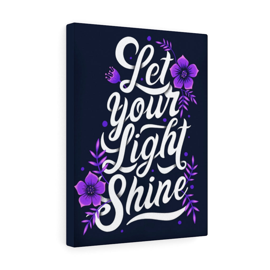 Scripture Walls Inspirational Wall Art Let Your Light Shine Wall Art Motivational Motto Inspiring Prints Artwork Decor Ready to Hang Unframed-Express Your Love Gifts
