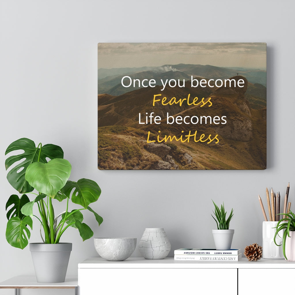 Scripture Walls Inspirational Wall Art Life Becomes Limitless Wall Art Motivational Motto Inspiring Prints Artwork Decor Ready to Hang Unframed-Express Your Love Gifts