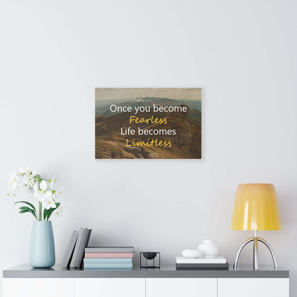 Scripture Walls Inspirational Wall Art Life Becomes Limitless Wall Art Motivational Motto Inspiring Prints Artwork Decor Ready to Hang Unframed-Express Your Love Gifts