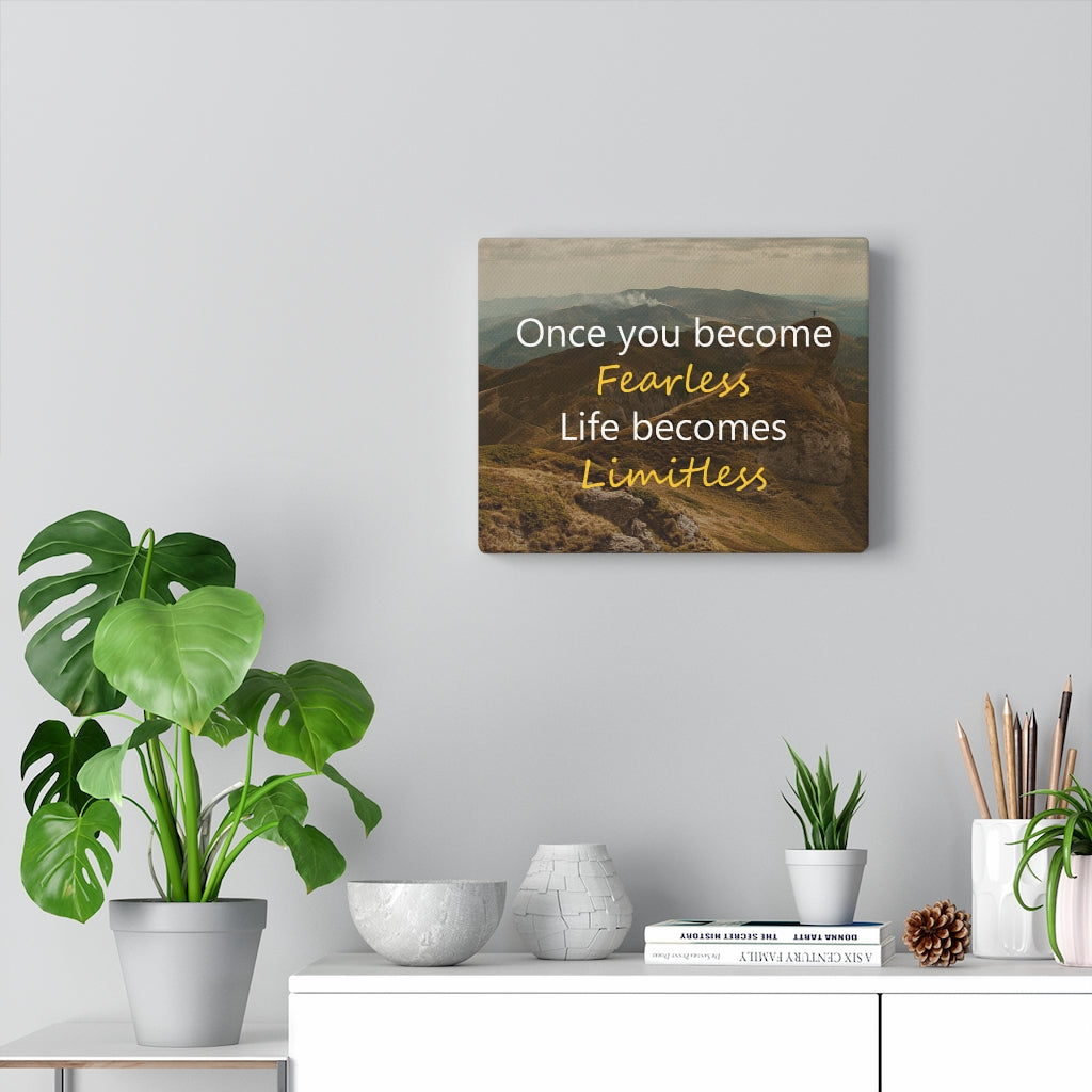Scripture Walls Inspirational Wall Art Life Becomes Limitless Wall Art Motivational Motto Inspiring Prints Artwork Decor Ready to Hang Unframed-Express Your Love Gifts
