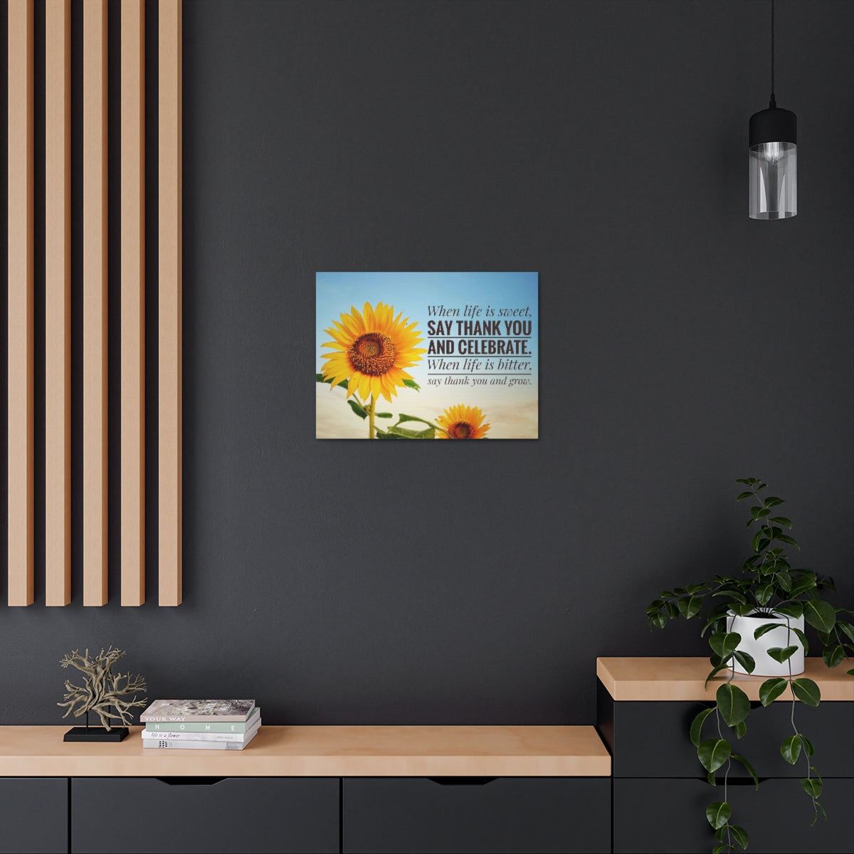 Scripture Walls Inspirational Wall Art Life is Sweet And Bitter Motivation Wall Decor for Home Office Gym Inspiring Success Quote Print Ready to Hang Unframed-Express Your Love Gifts