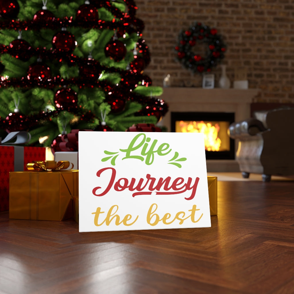 Scripture Walls Inspirational Wall Art Life Journey The Best Wall Art Motivation Wall Decor for Home Office Gym Inspiring Success Quote Print Ready to Hang Unframed-Express Your Love Gifts