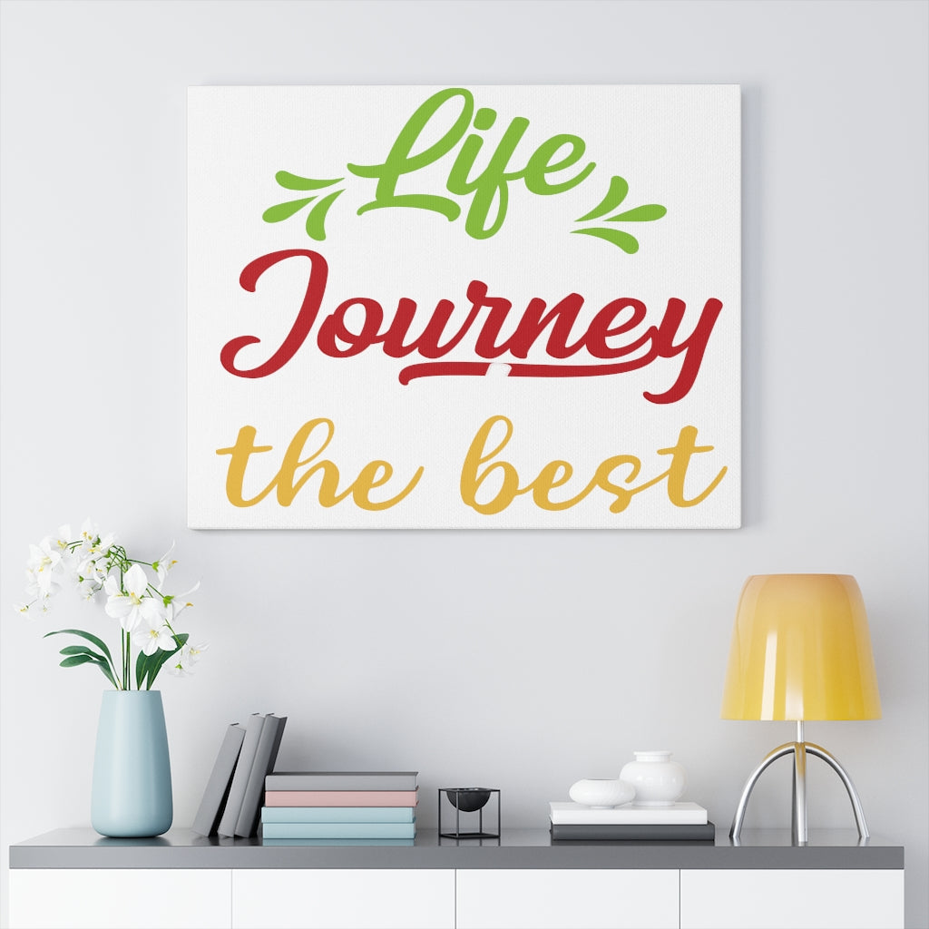 Scripture Walls Inspirational Wall Art Life Journey The Best Wall Art Motivation Wall Decor for Home Office Gym Inspiring Success Quote Print Ready to Hang Unframed-Express Your Love Gifts