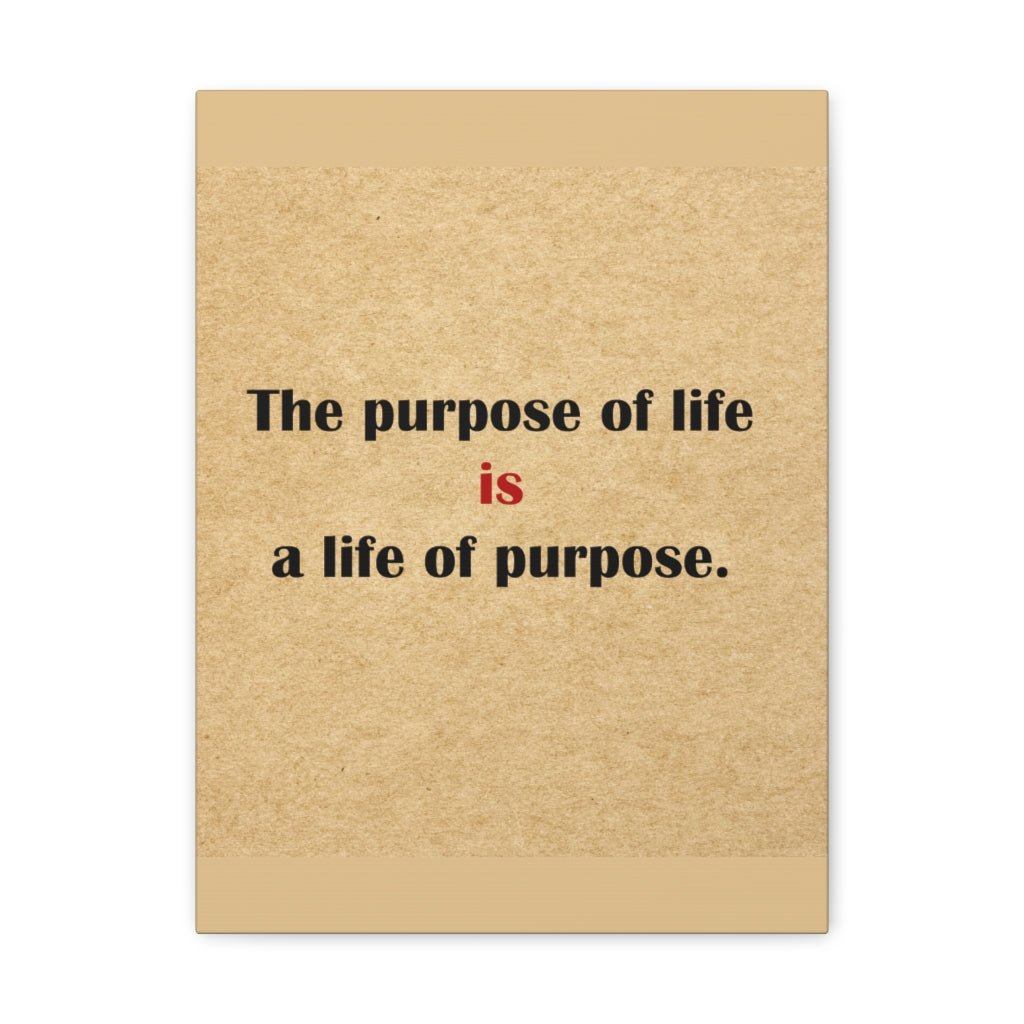 Scripture Walls Inspirational Wall Art Life of Purpose Motivation Wall Decor for Home Office Gym Inspiring Success Quote Print Ready to Hang Unframed-Express Your Love Gifts