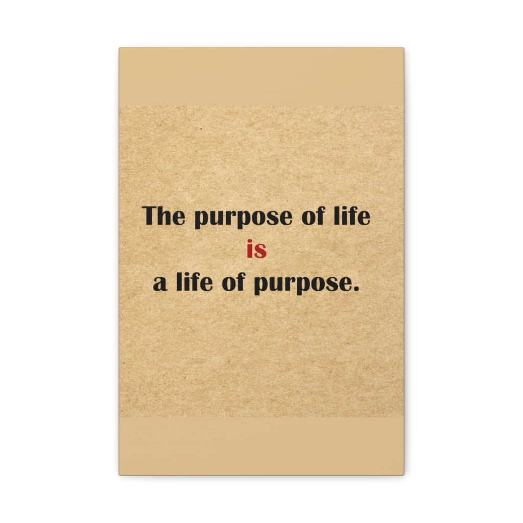 Scripture Walls Inspirational Wall Art Life of Purpose Motivation Wall Decor for Home Office Gym Inspiring Success Quote Print Ready to Hang Unframed-Express Your Love Gifts