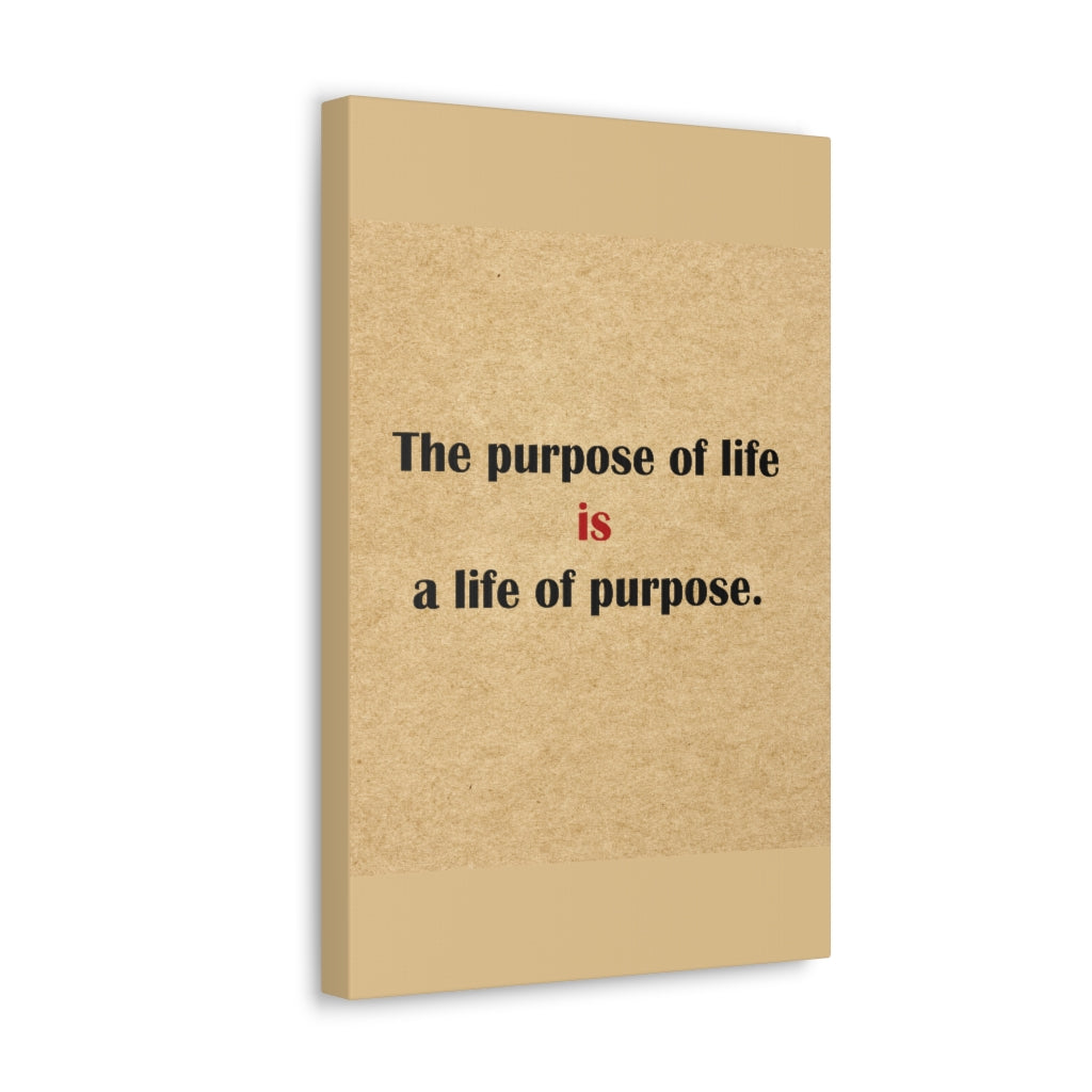 Scripture Walls Inspirational Wall Art Life of Purpose Motivation Wall Decor for Home Office Gym Inspiring Success Quote Print Ready to Hang Unframed-Express Your Love Gifts