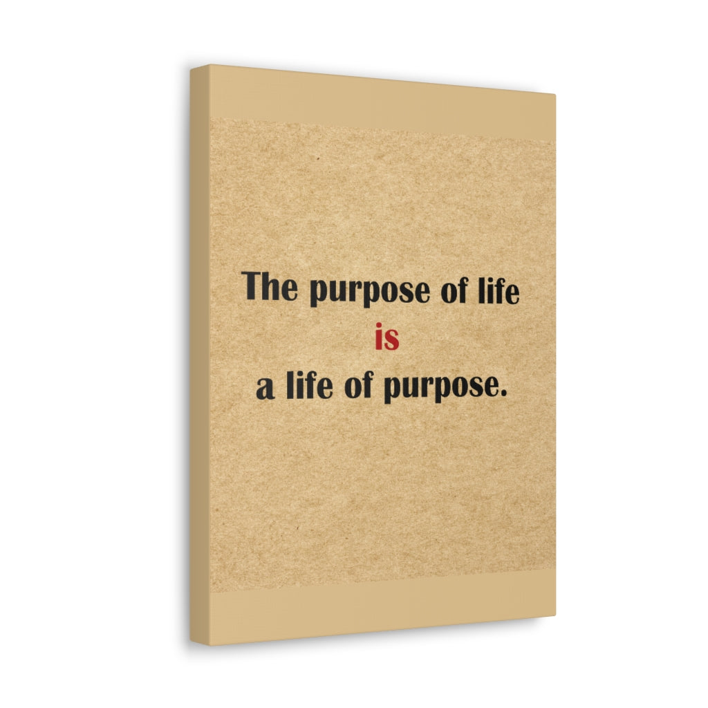 Scripture Walls Inspirational Wall Art Life of Purpose Motivation Wall Decor for Home Office Gym Inspiring Success Quote Print Ready to Hang Unframed-Express Your Love Gifts