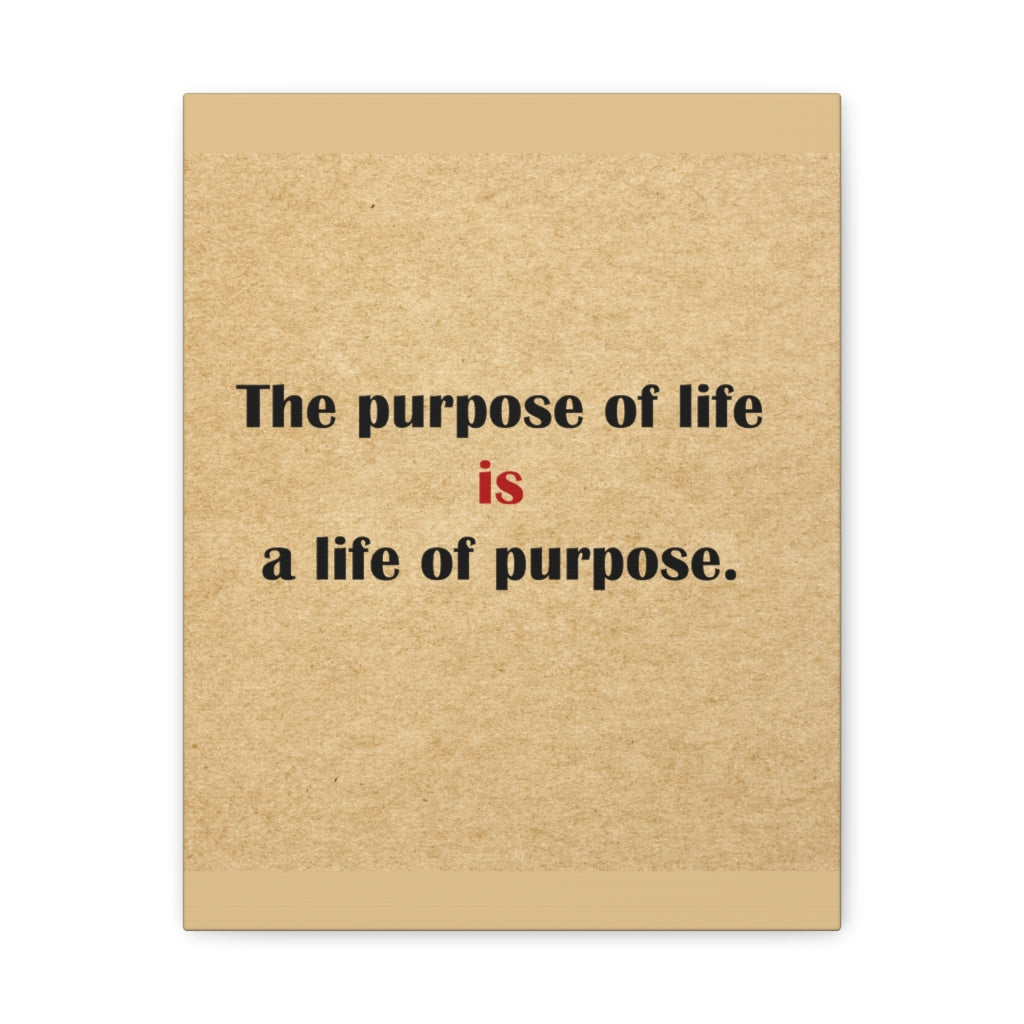 Scripture Walls Inspirational Wall Art Life of Purpose Motivation Wall Decor for Home Office Gym Inspiring Success Quote Print Ready to Hang Unframed-Express Your Love Gifts