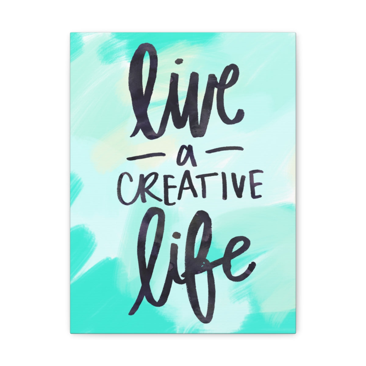 Scripture Walls Inspirational Wall Art Live A Creative Life Motivation Wall Decor for Home Office Gym Inspiring Success Quote Print Ready to Hang Unframed-Express Your Love Gifts