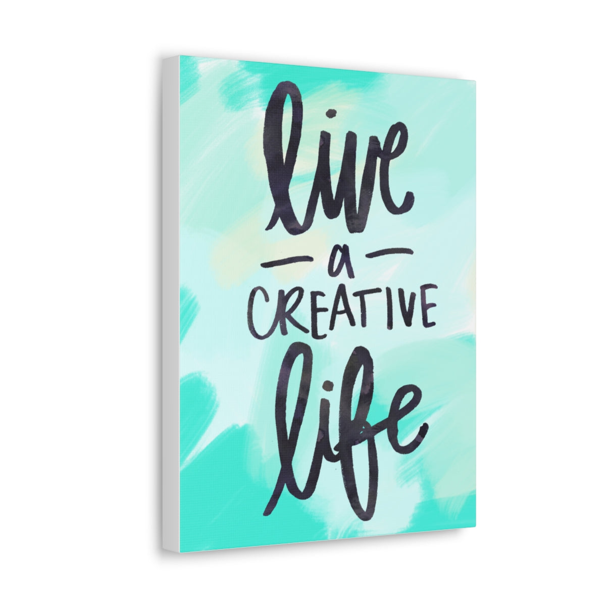 Scripture Walls Inspirational Wall Art Live A Creative Life Motivation Wall Decor for Home Office Gym Inspiring Success Quote Print Ready to Hang Unframed-Express Your Love Gifts