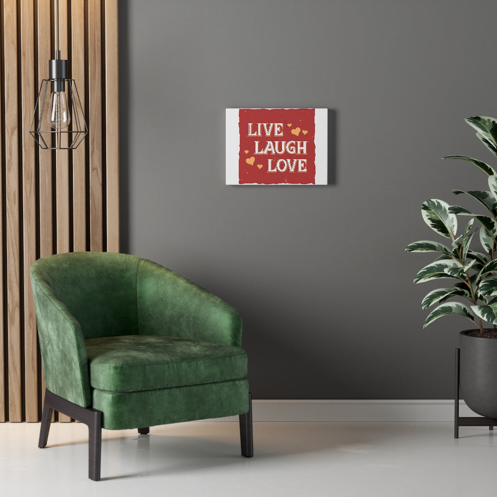 Scripture Walls Inspirational Wall Art Live Laugh Love Wall Art Motivational Motto Inspiring Prints Artwork Decor Ready to Hang Unframed-Express Your Love Gifts