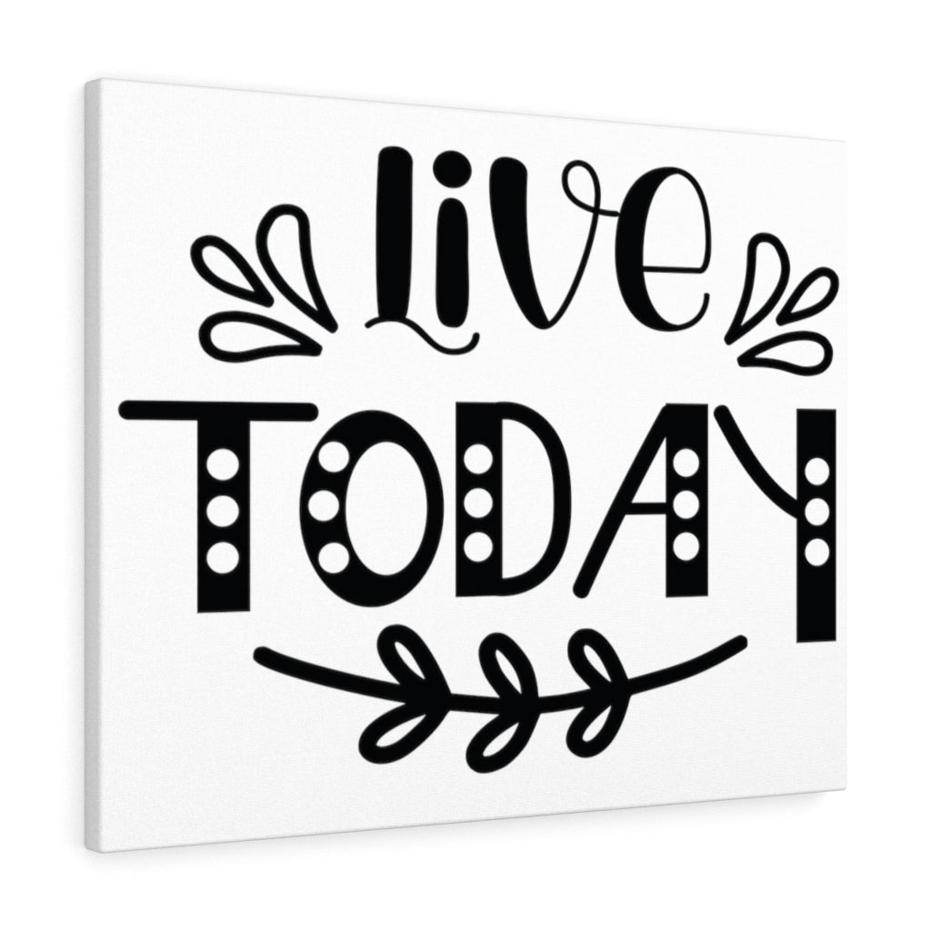 Scripture Walls Inspirational Wall Art Live Today Wall Art Motivation Wall Decor for Home Office Gym Inspiring Success Quote Print Ready to Hang Unframed-Express Your Love Gifts