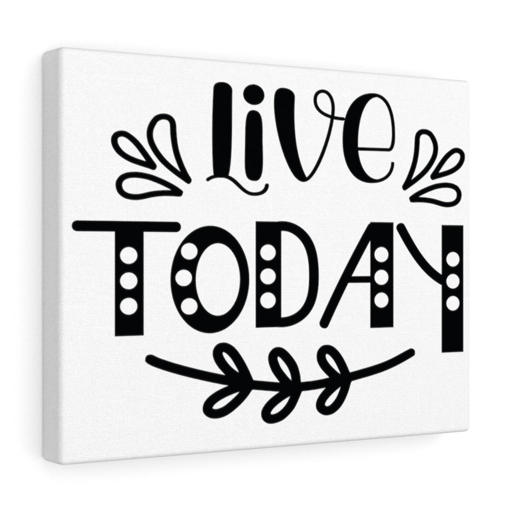 Scripture Walls Inspirational Wall Art Live Today Wall Art Motivation Wall Decor for Home Office Gym Inspiring Success Quote Print Ready to Hang Unframed-Express Your Love Gifts