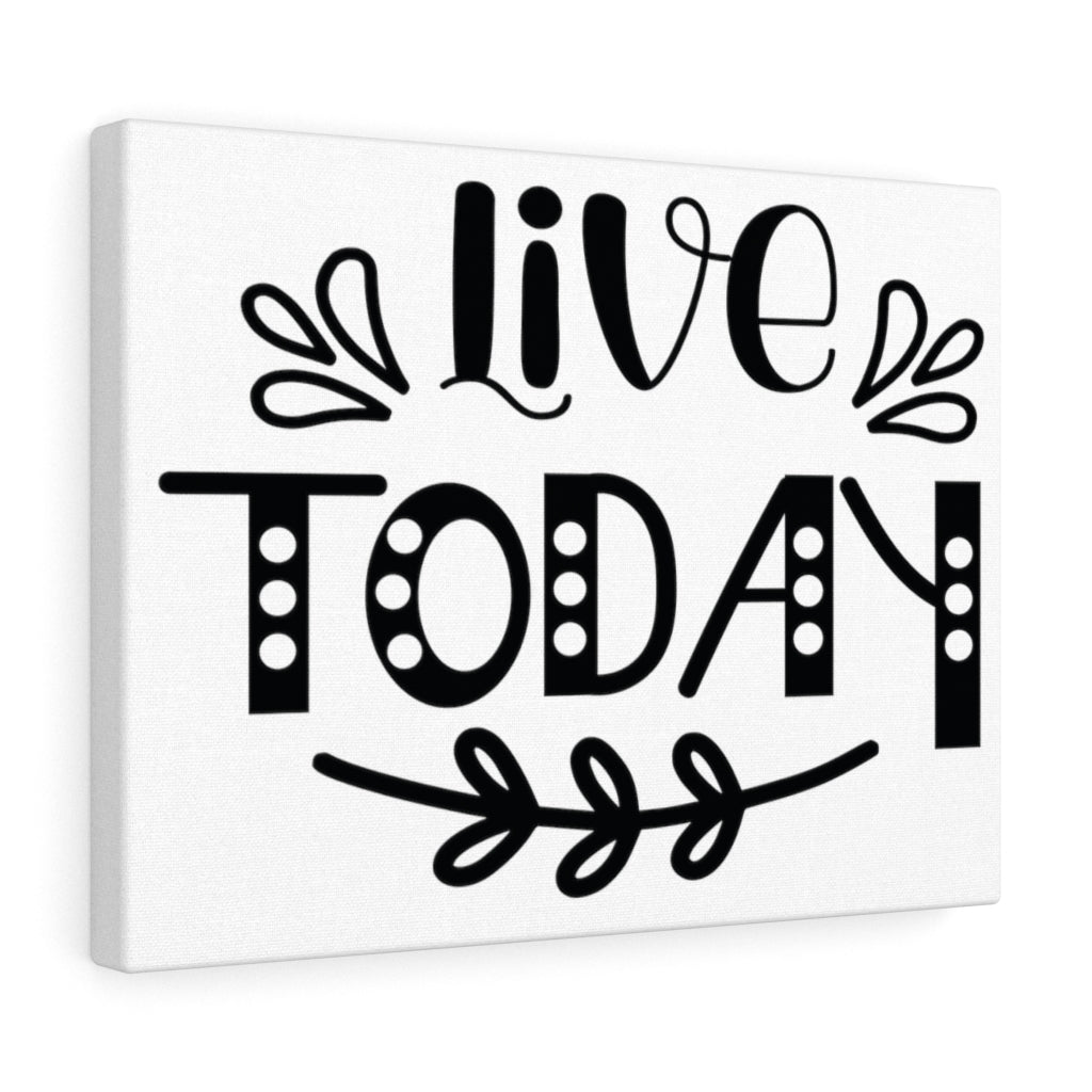 Scripture Walls Inspirational Wall Art Live Today Wall Art Motivation Wall Decor for Home Office Gym Inspiring Success Quote Print Ready to Hang Unframed-Express Your Love Gifts