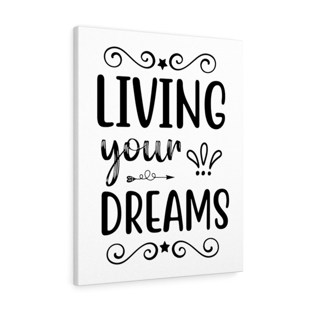 Scripture Walls Inspirational Wall Art Living Your Dreams Wall Art Motivation Wall Decor for Home Office Gym Inspiring Success Quote Print Ready to Hang Unframed-Express Your Love Gifts