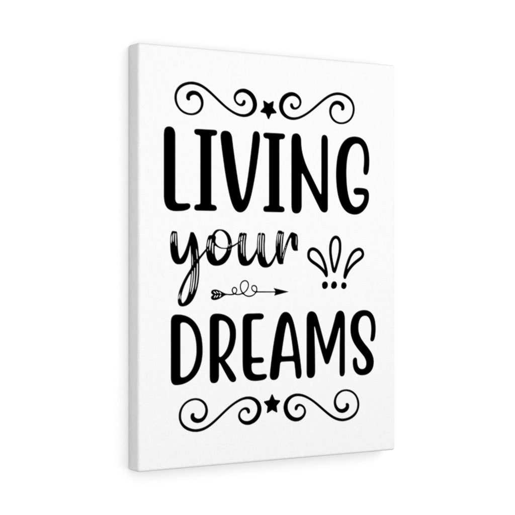 Scripture Walls Inspirational Wall Art Living Your Dreams Wall Art Motivation Wall Decor for Home Office Gym Inspiring Success Quote Print Ready to Hang Unframed-Express Your Love Gifts