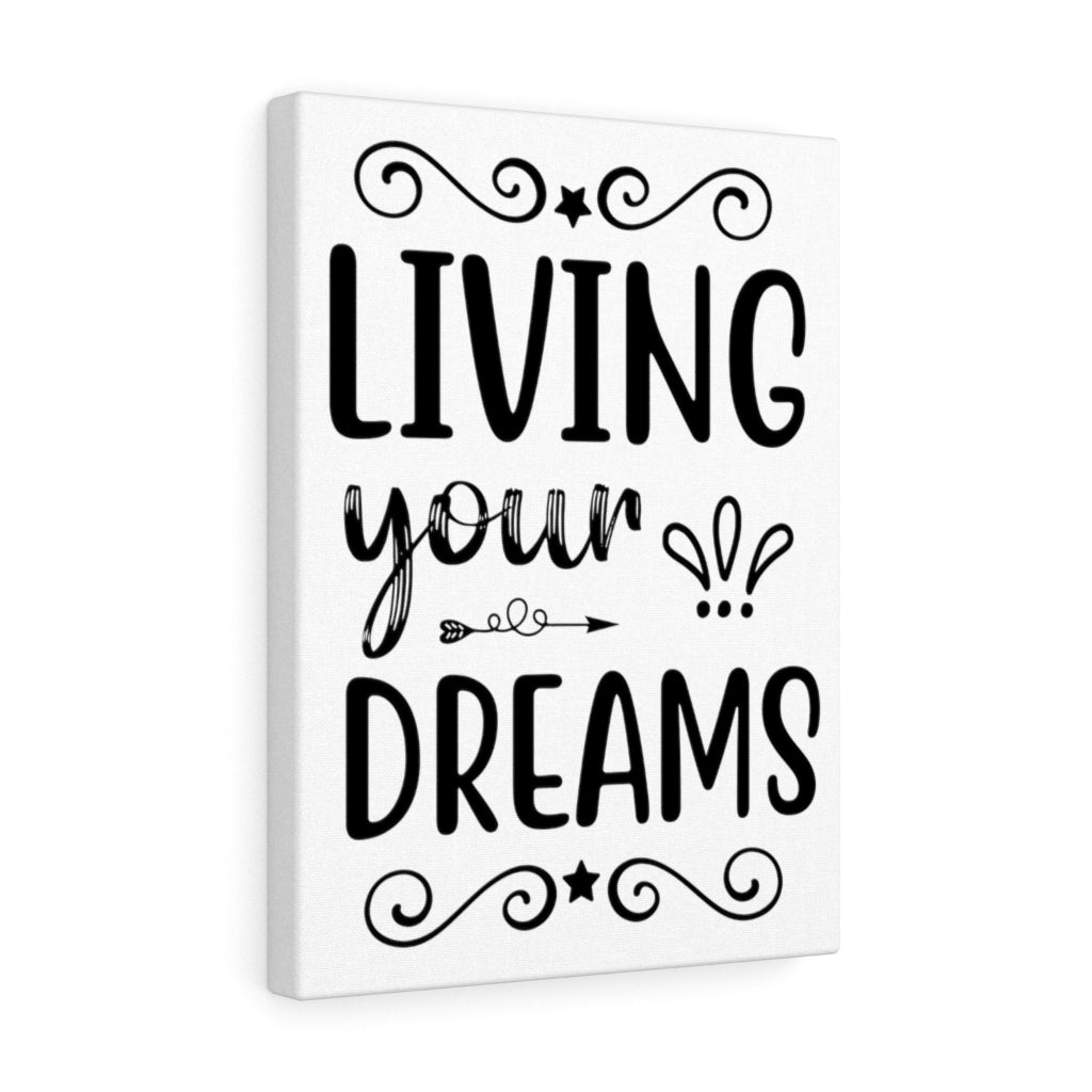 Scripture Walls Inspirational Wall Art Living Your Dreams Wall Art Motivation Wall Decor for Home Office Gym Inspiring Success Quote Print Ready to Hang Unframed-Express Your Love Gifts