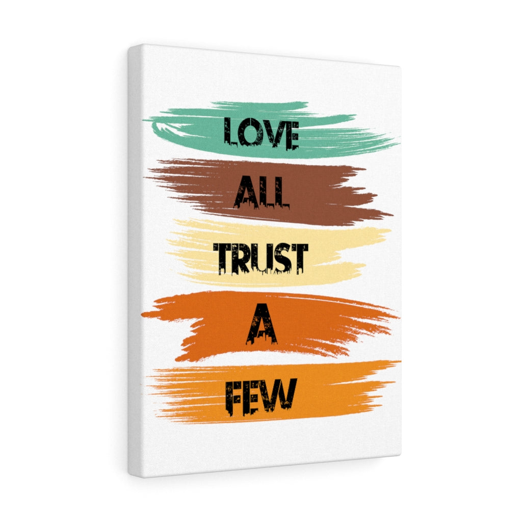 Scripture Walls Inspirational Wall Art Love All Trust A Few Wall Art Motivation Wall Decor for Home Office Gym Inspiring Success Quote Print Ready to Hang Unframed-Express Your Love Gifts