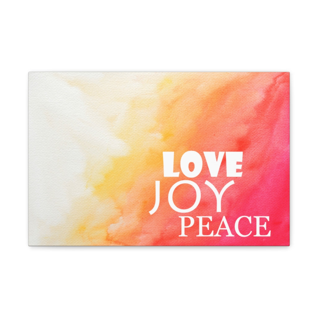 Scripture Walls Inspirational Wall Art Love Joy Peace Motivation Wall Decor for Home Office Gym Inspiring Success Quote Print Ready to Hang Unframed-Express Your Love Gifts