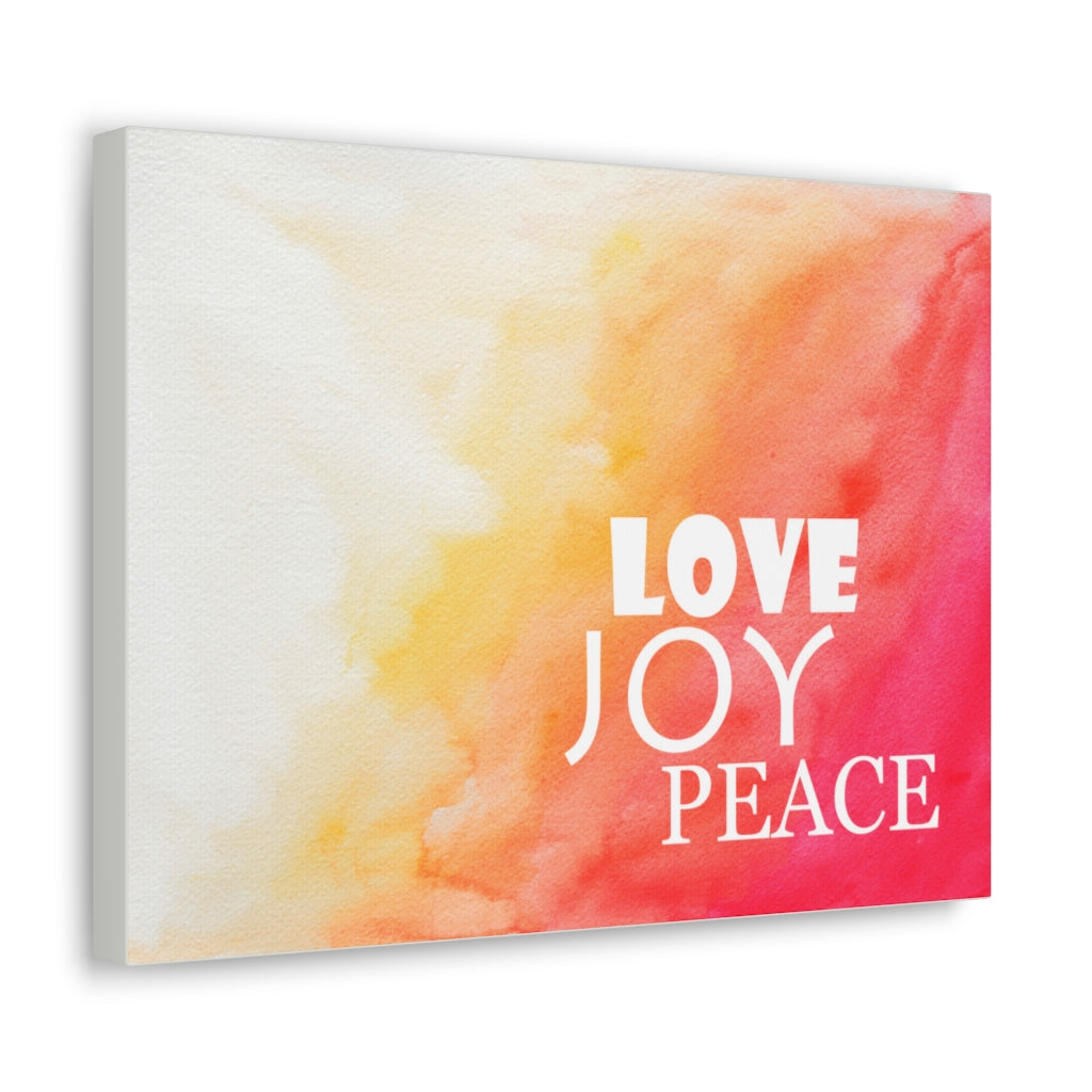 Scripture Walls Inspirational Wall Art Love Joy Peace Motivation Wall Decor for Home Office Gym Inspiring Success Quote Print Ready to Hang Unframed-Express Your Love Gifts