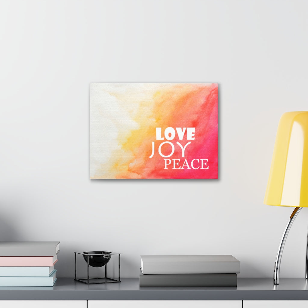 Scripture Walls Inspirational Wall Art Love Joy Peace Motivation Wall Decor for Home Office Gym Inspiring Success Quote Print Ready to Hang Unframed-Express Your Love Gifts