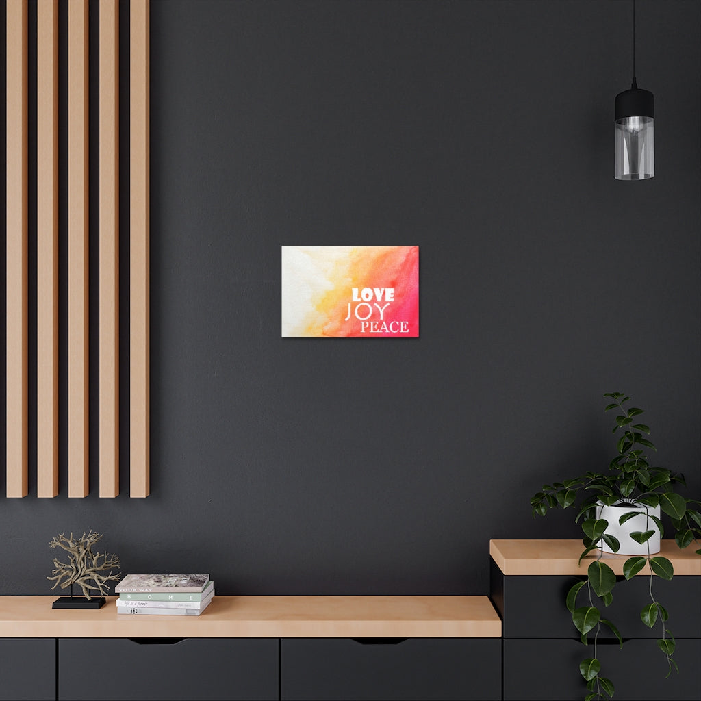Scripture Walls Inspirational Wall Art Love Joy Peace Motivation Wall Decor for Home Office Gym Inspiring Success Quote Print Ready to Hang Unframed-Express Your Love Gifts