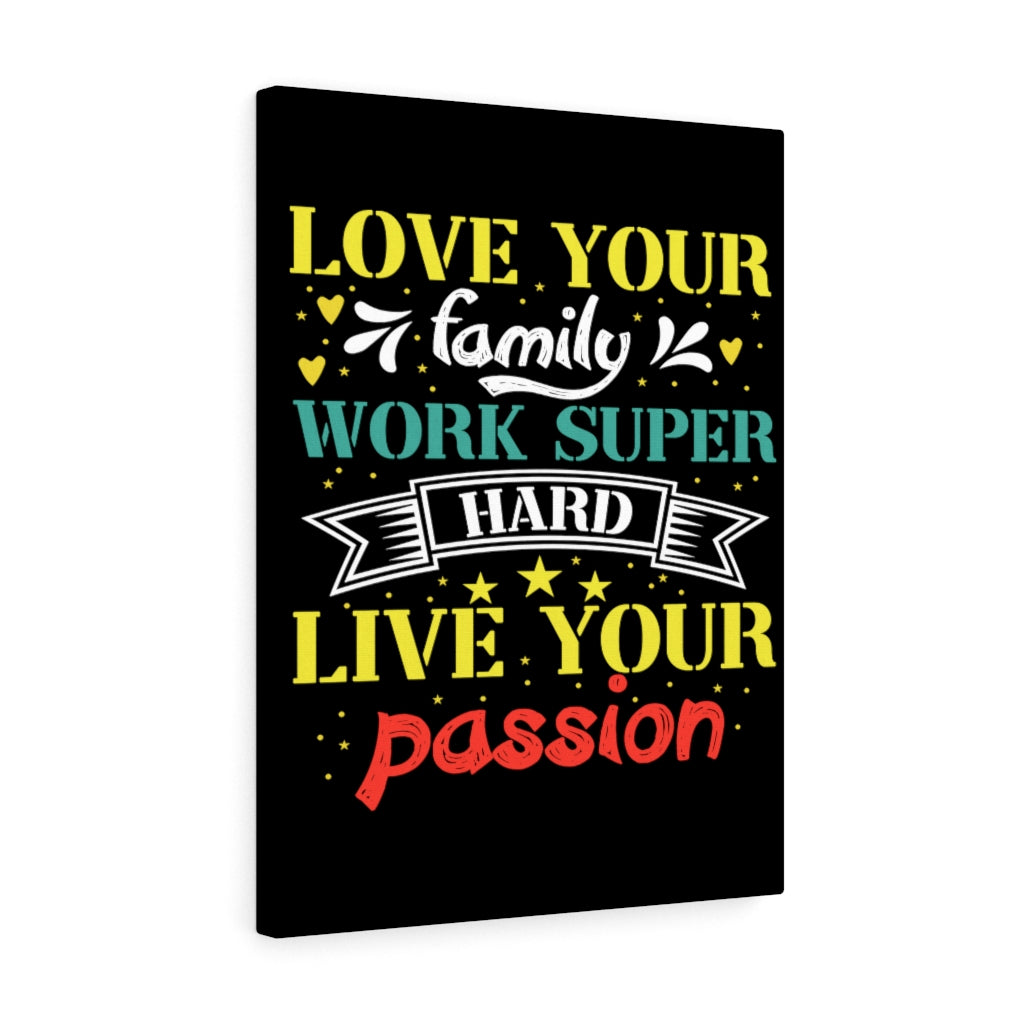 Scripture Walls Inspirational Wall Art Love Your Family Wall Art Motivation Wall Decor for Home Office Gym Inspiring Success Quote Print Ready to Hang Unframed-Express Your Love Gifts
