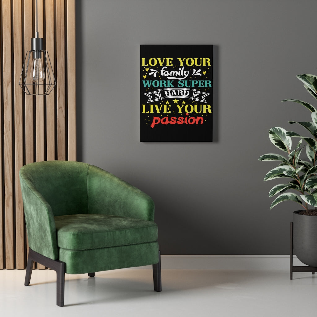 Scripture Walls Inspirational Wall Art Love Your Family Wall Art Motivation Wall Decor for Home Office Gym Inspiring Success Quote Print Ready to Hang Unframed-Express Your Love Gifts