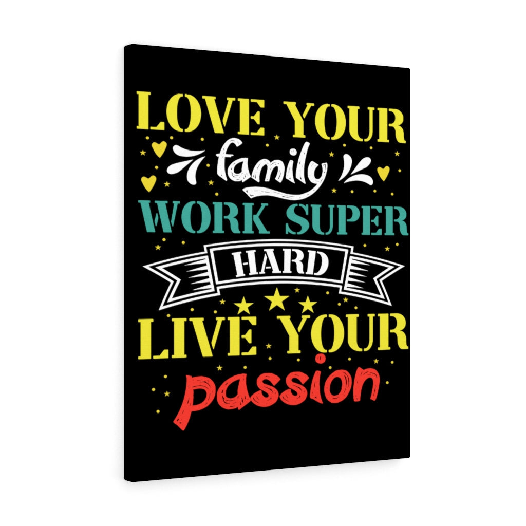 Scripture Walls Inspirational Wall Art Love Your Family Wall Art Motivation Wall Decor for Home Office Gym Inspiring Success Quote Print Ready to Hang Unframed-Express Your Love Gifts