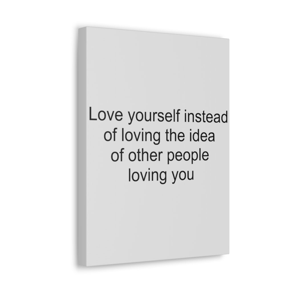 Scripture Walls Inspirational Wall Art Love Yourself Motivation Wall Decor for Home Office Gym Inspiring Success Quote Print Ready to Hang Unframed-Express Your Love Gifts