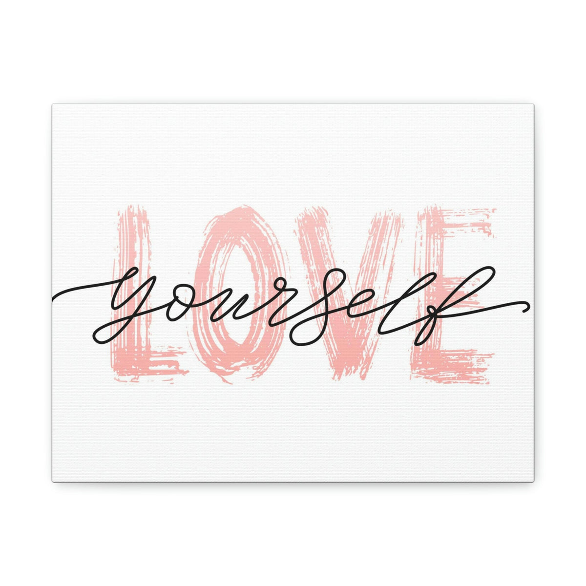 Scripture Walls Inspirational Wall Art Love Yourself Motivation Wall Decor for Home Office Gym Inspiring Success Quote Print Ready to Hang Unframed-Express Your Love Gifts