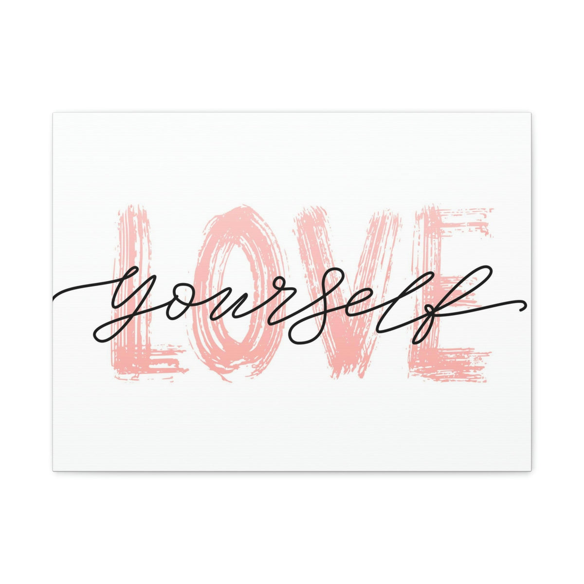 Scripture Walls Inspirational Wall Art Love Yourself Motivation Wall Decor for Home Office Gym Inspiring Success Quote Print Ready to Hang Unframed-Express Your Love Gifts