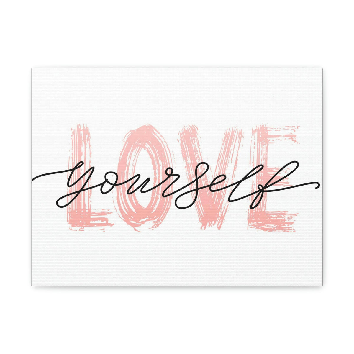 Scripture Walls Inspirational Wall Art Love Yourself Motivation Wall Decor for Home Office Gym Inspiring Success Quote Print Ready to Hang Unframed-Express Your Love Gifts