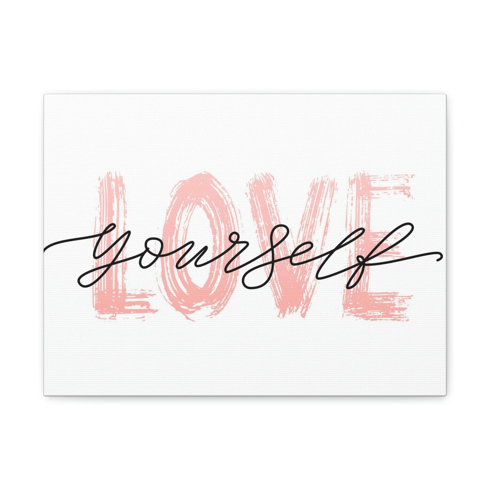 Scripture Walls Inspirational Wall Art Love Yourself Motivation Wall Decor for Home Office Gym Inspiring Success Quote Print Ready to Hang Unframed-Express Your Love Gifts