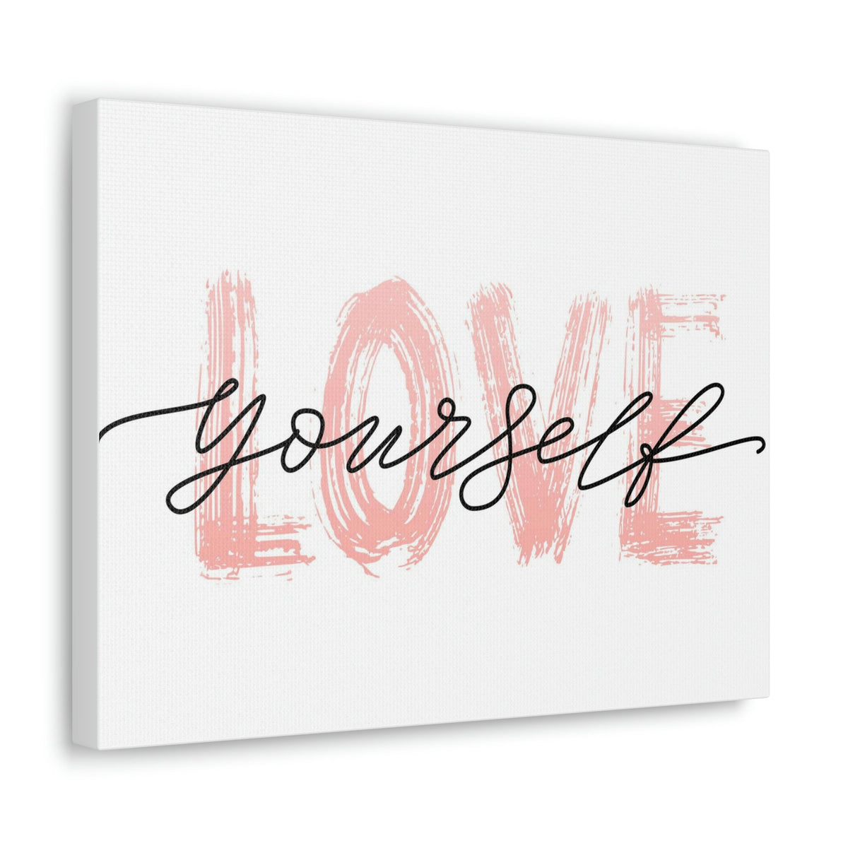Scripture Walls Inspirational Wall Art Love Yourself Motivation Wall Decor for Home Office Gym Inspiring Success Quote Print Ready to Hang Unframed-Express Your Love Gifts