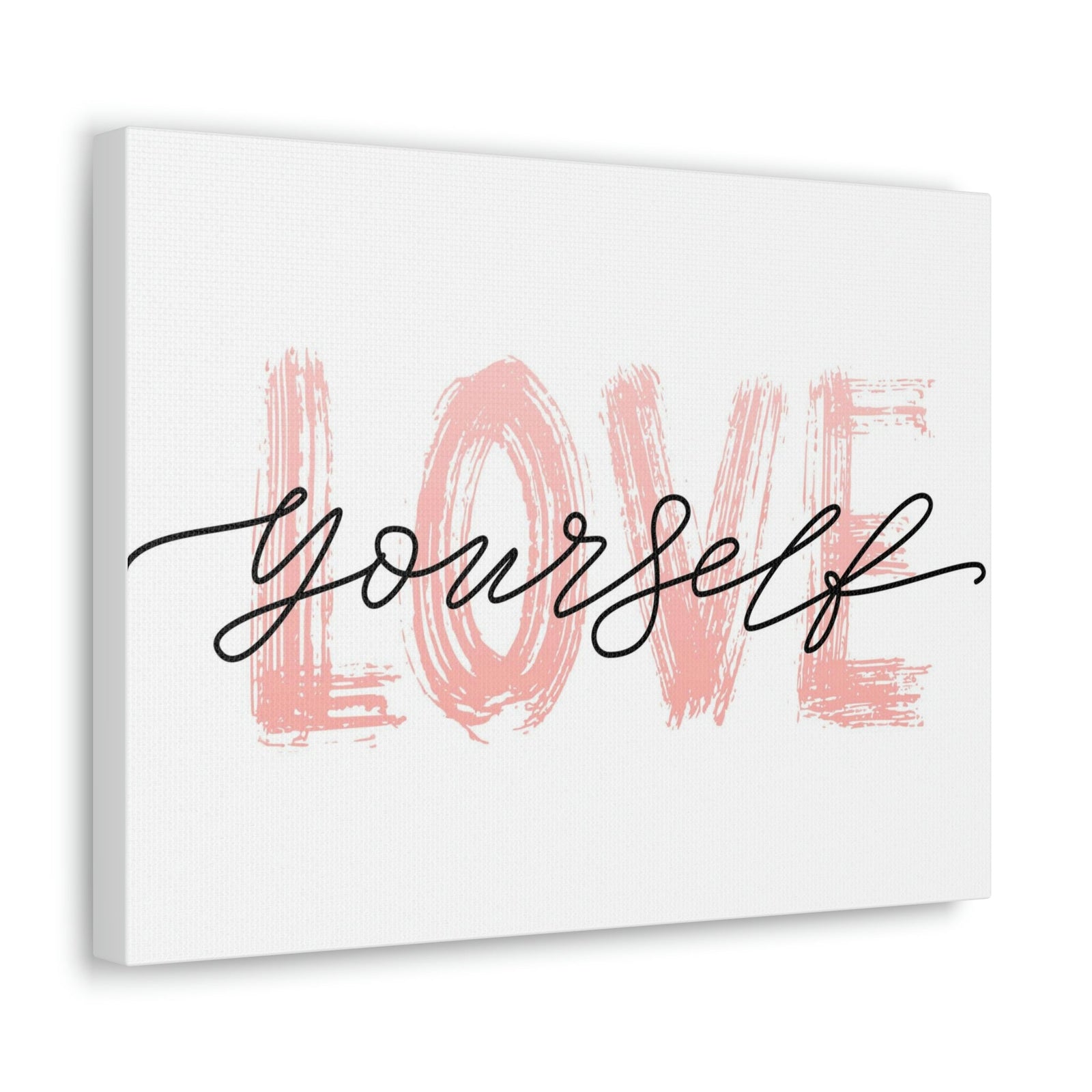 Scripture Walls Inspirational Wall Art Love Yourself Motivation Wall Decor for Home Office Gym Inspiring Success Quote Print Ready to Hang Unframed-Express Your Love Gifts
